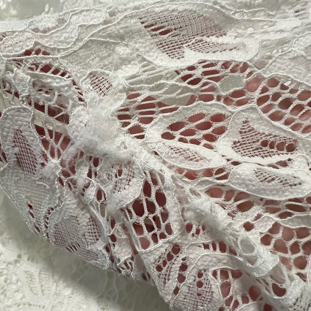 Torrid White Lace Wedding Dress - Picture 14 of 16